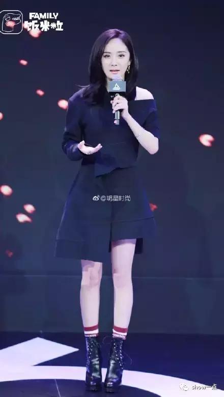 唐嫣米兰时装周优雅时髦,唐嫣真是明星中的时髦精