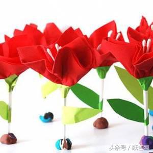 彩纸手工制作花朵简单教师节,教师节手工纸花朵制作方法