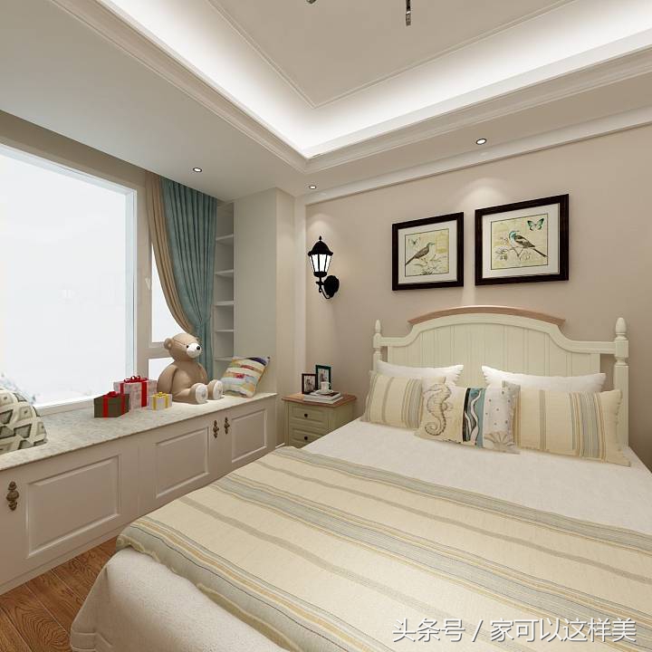 90平米简美风格,简美风格90平米装修实景