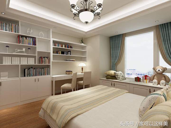 90平米简美风格,简美风格90平米装修实景