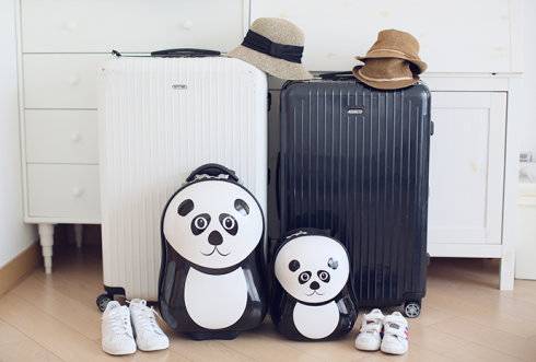 去度假怎么装行李整理省空间,沉浸式收拾行李箱出去旅行