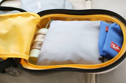 去度假怎么装行李整理省空间,沉浸式收拾行李箱出去旅行