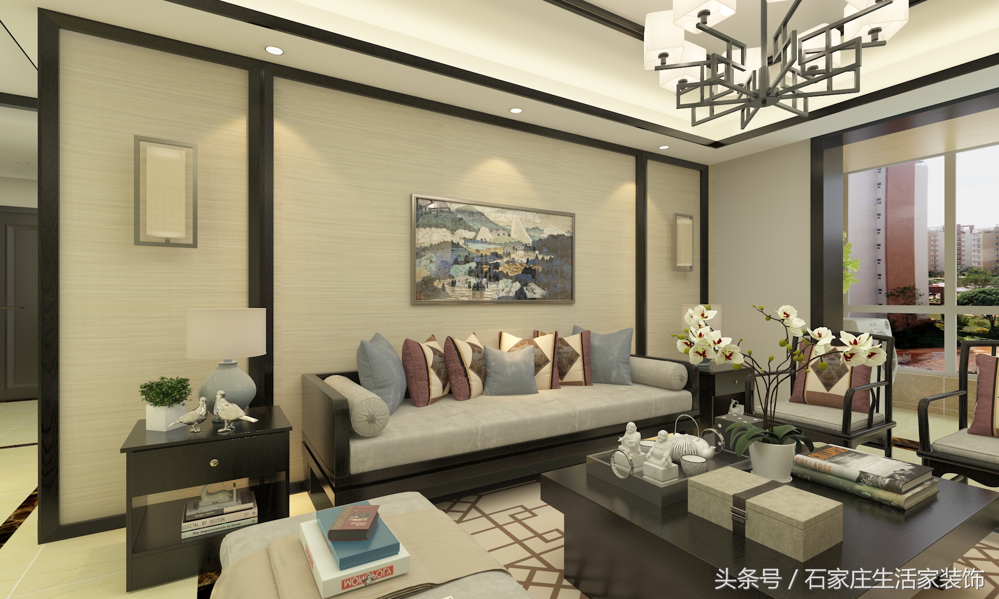 中式装修风格石家庄,中式风格感受中式浪漫