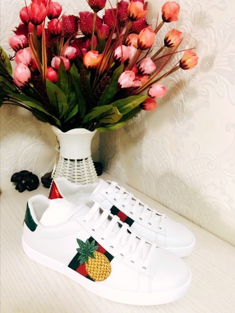 gucci经典小白鞋,gucci小白鞋经典