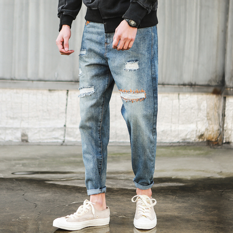 男士9分裤夏季最好配什么鞋,男士鞋裤怎么搭配