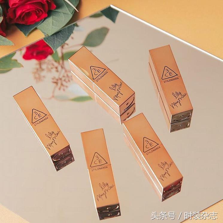 绝美唇色,深唇3ce裸粉色