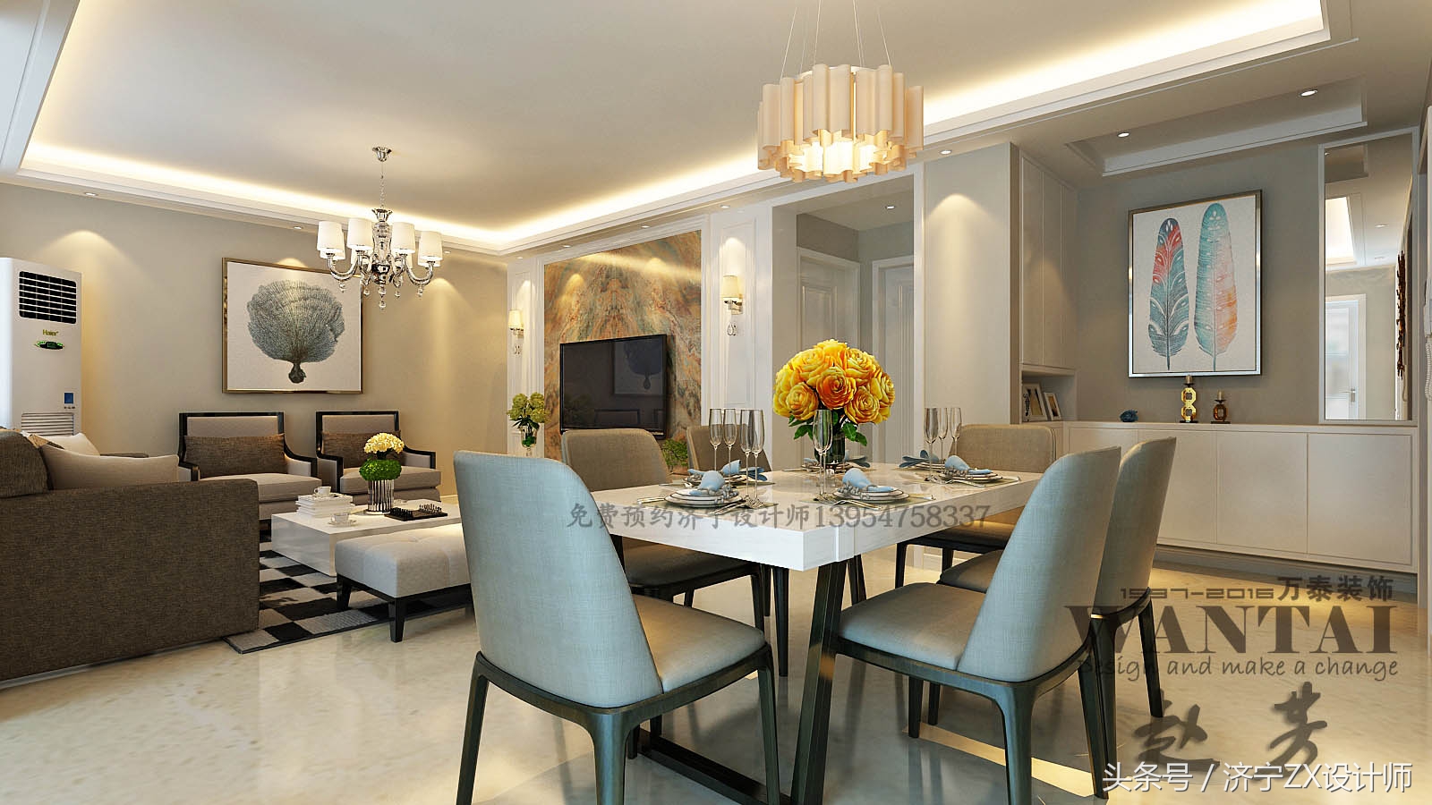 128平现代设计案例,100平现代简约花园设计效果图