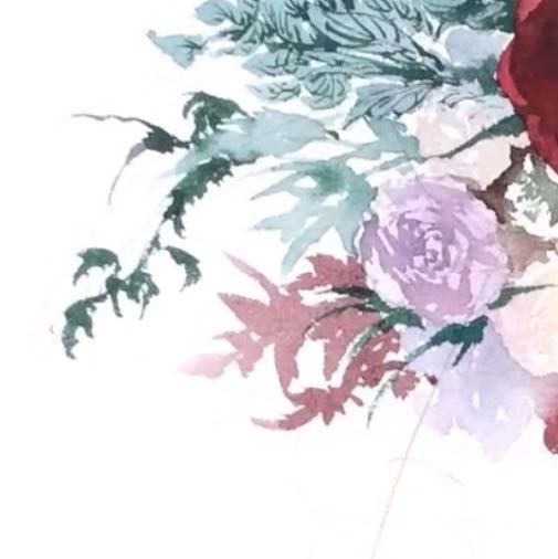 水彩画爱情教程,水彩绘画教程画玫瑰花图片