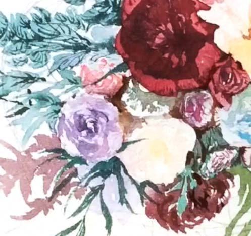 水彩画爱情教程,水彩绘画教程画玫瑰花图片