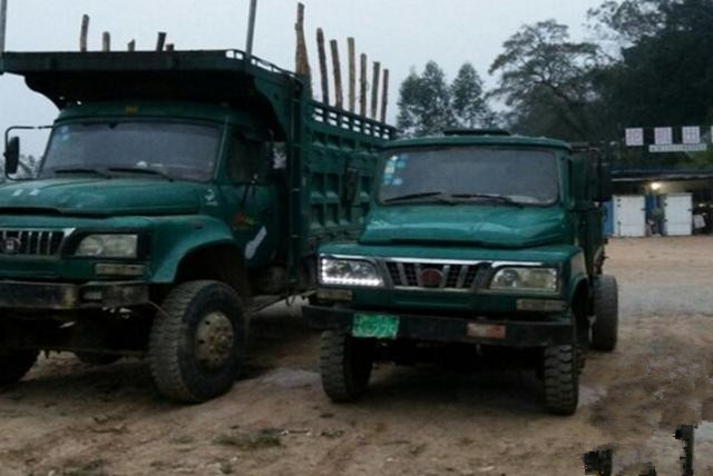 看这行驶路线,秋明山算老几?只服我广西四驱农用车!