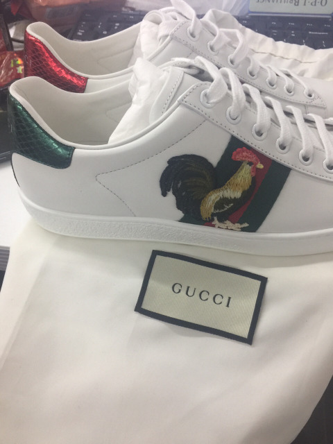 gucci经典小白鞋,gucci小白鞋经典