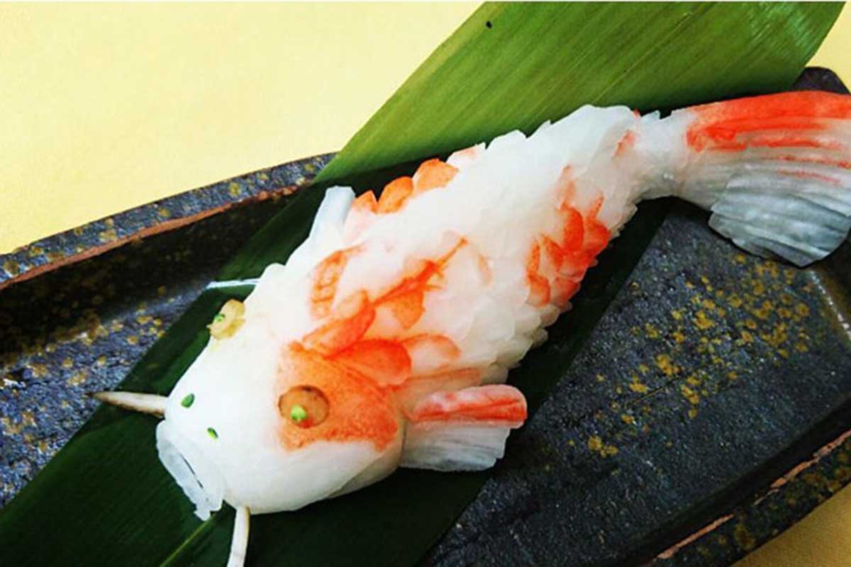 让你分不清真假的食物雕刻艺术猜猜这颗“桃”的真身？