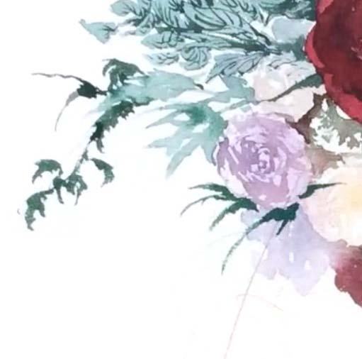 水彩画爱情教程,水彩绘画教程画玫瑰花图片