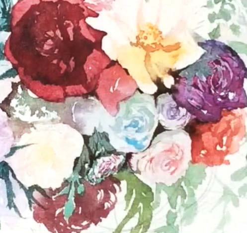 水彩画爱情教程,水彩绘画教程画玫瑰花图片