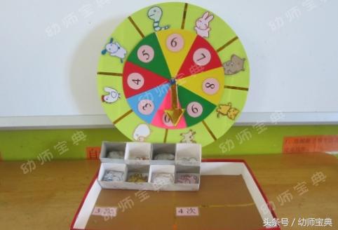 大班扑克牌数学区自制玩教具,幼儿园益智区比较大小自制玩教具