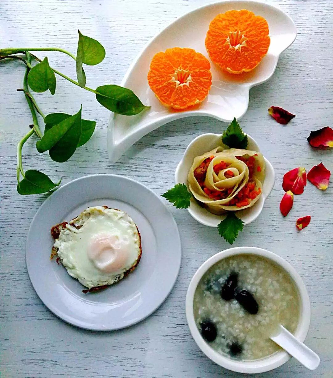 每天坚持做早餐的妈妈,一份坚持五年的爱心早餐