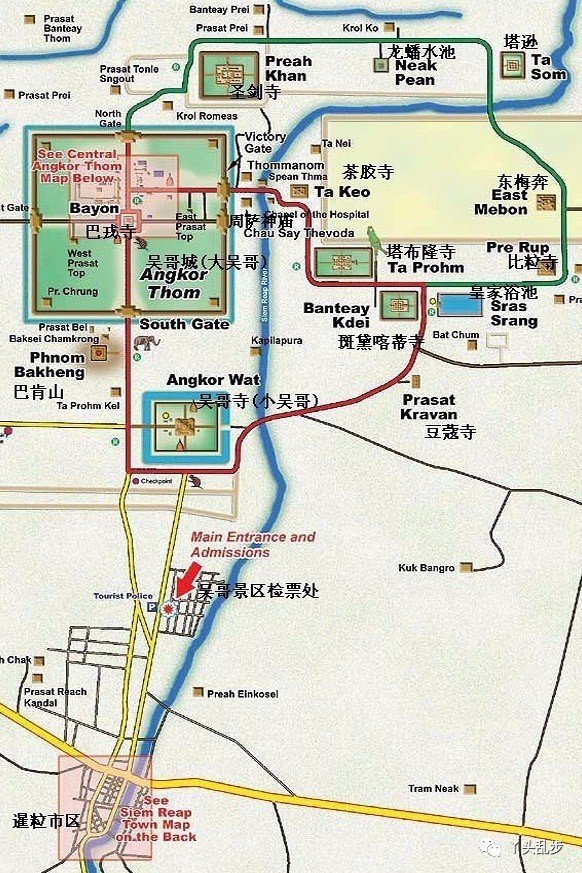 吴哥七大奇迹之地,吴哥窟一座封印了时光的老城