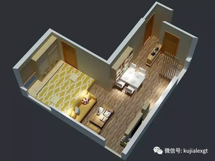 小面积两居室设计,小面积小户型装修性价比高