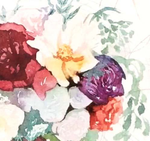 水彩画爱情教程,水彩绘画教程画玫瑰花图片