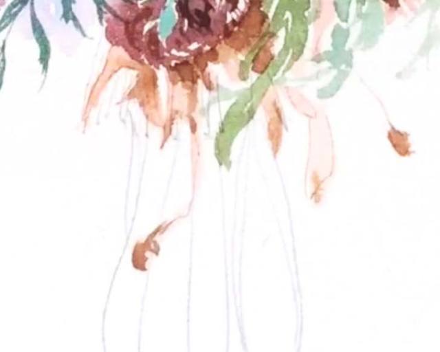 水彩画爱情教程,水彩绘画教程画玫瑰花图片