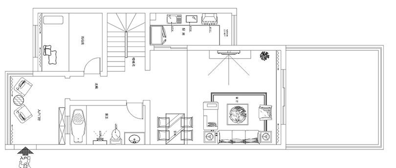 郑州民安北郡顶层复式,民安北郡三室两厅装修