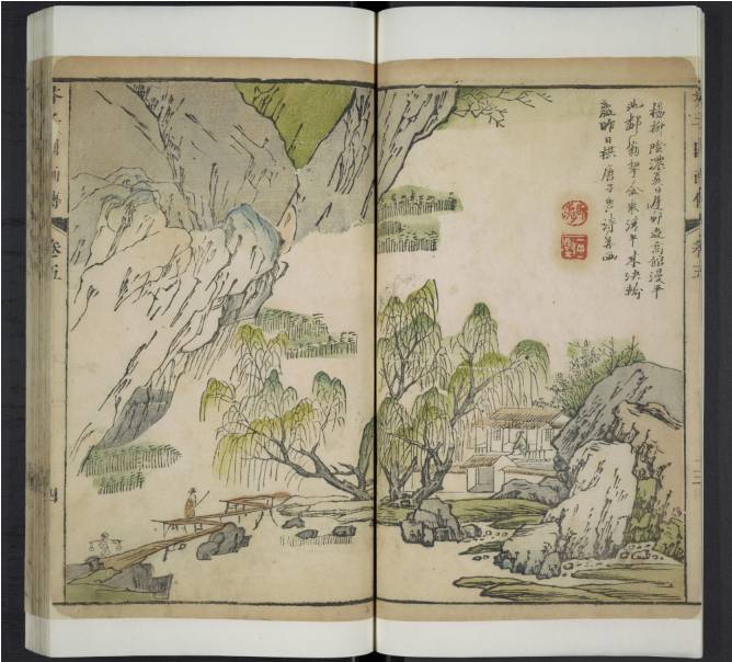 齐白石与芥子园画谱之缘,齐白石画作大全集