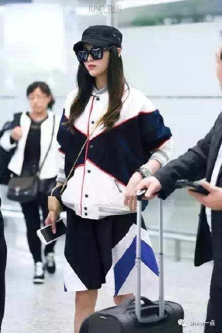 唐嫣米兰时装周优雅时髦,唐嫣真是明星中的时髦精