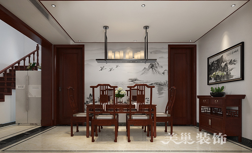 别墅背景墙手绘图,别墅手绘背景墙