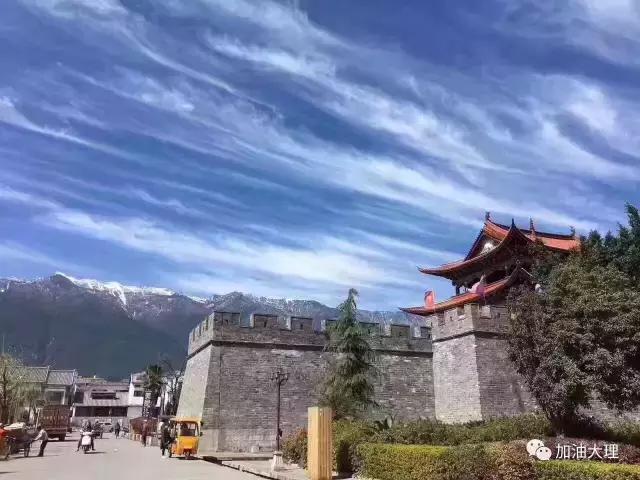 大理美丽的云图片,大理的云彩