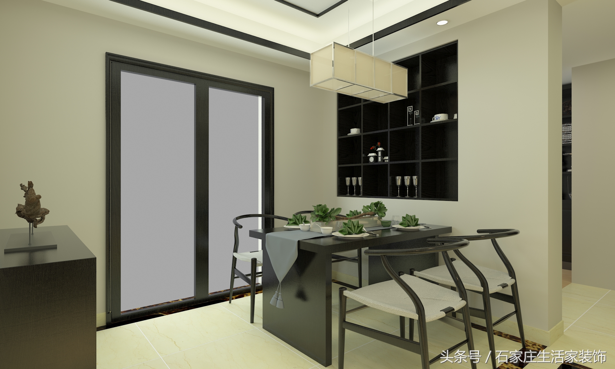 中式装修风格石家庄,中式风格感受中式浪漫