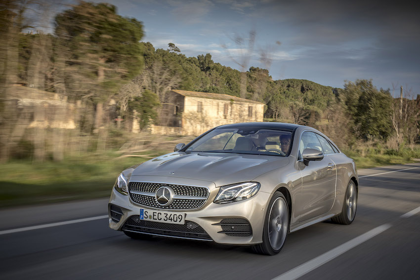 夏东试驾奔驰e,夏东奔驰e