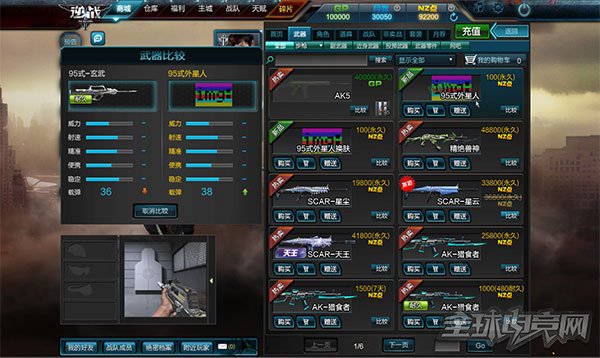 逆战95式武器排行,逆战95式离子风暴多少钱