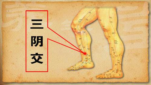 三条经络交汇于它，女人经常按一按，肝气顺、月经好、不衰老！