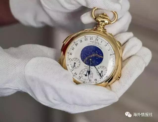 普京挚爱的百达翡丽瑞士名表，凭什么能卖1.3亿？