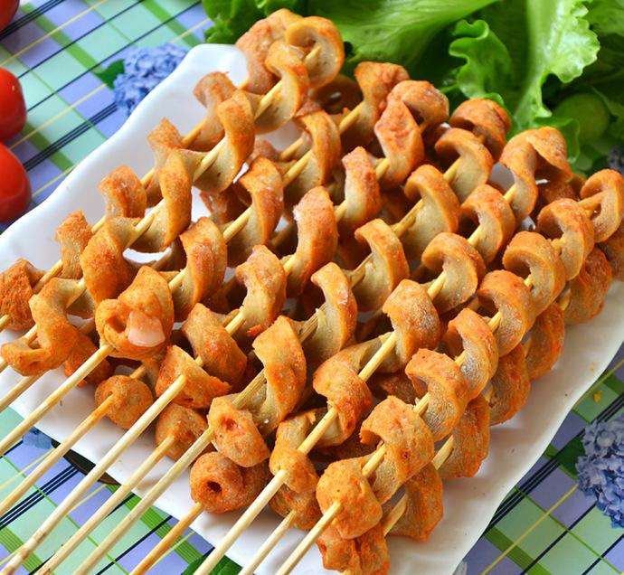 老两口烤面筋,郑州老两口烤面筋