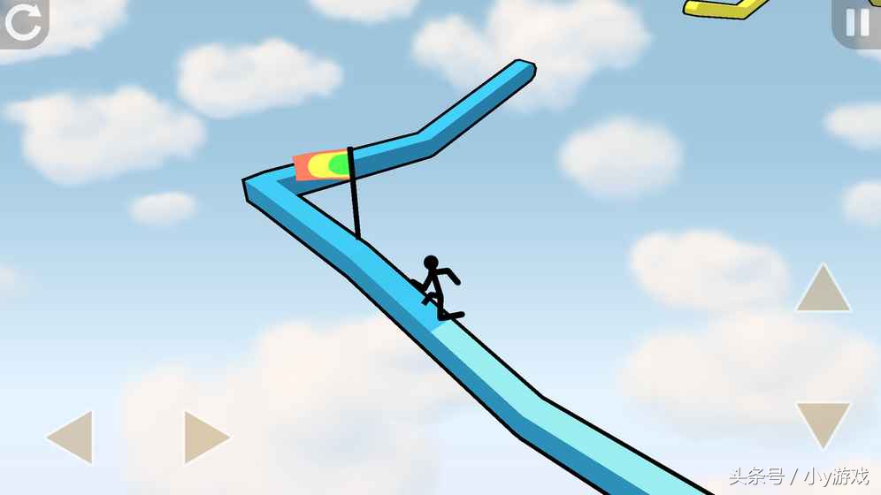 在墙上左右跳跃的跑酷游戏,跑酷游戏从高处跳下来