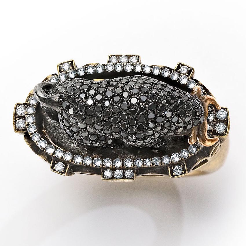 珠宝动物,带有动物名称的珠宝