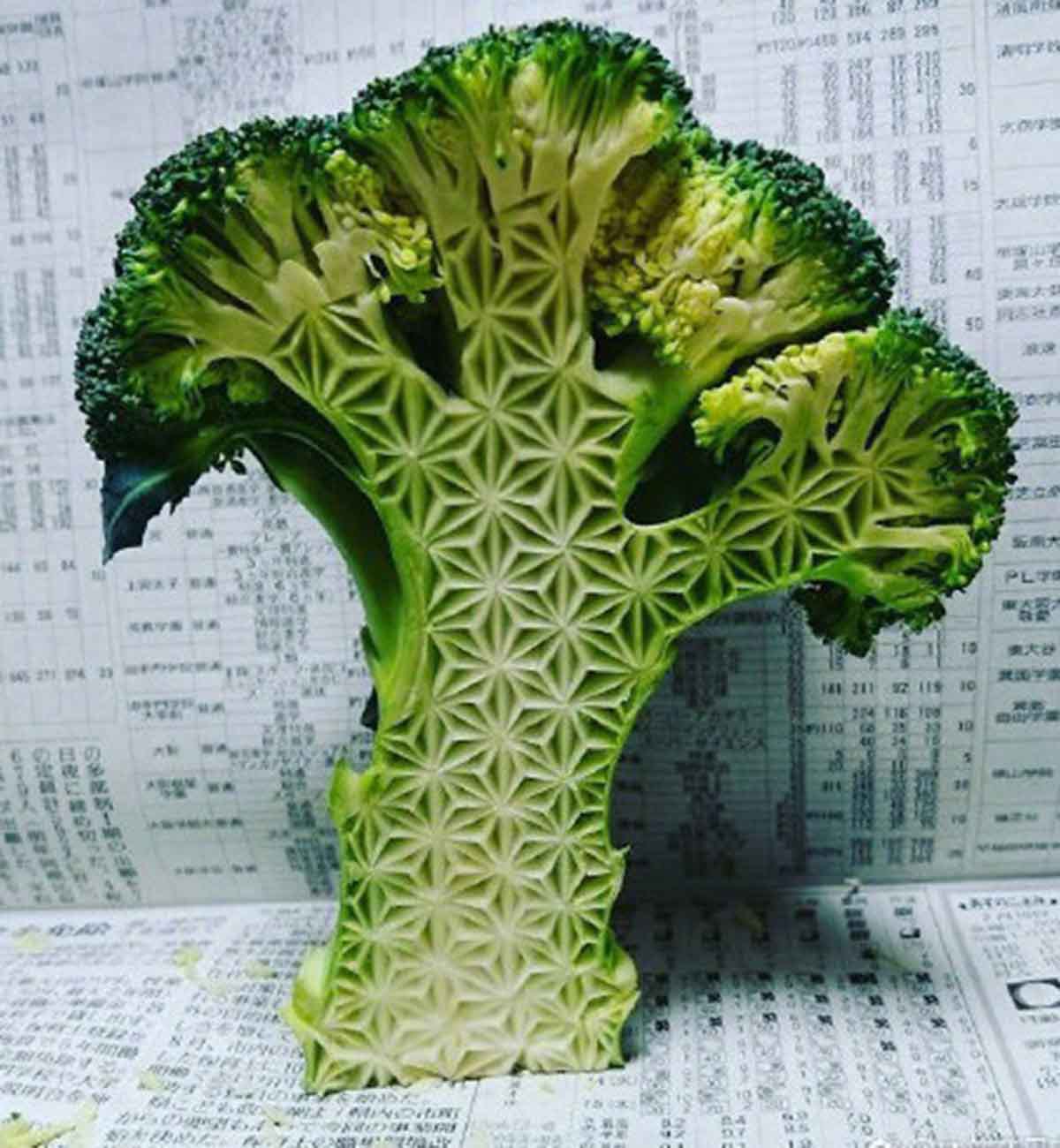 让你分不清真假的食物雕刻艺术猜猜这颗“桃”的真身？