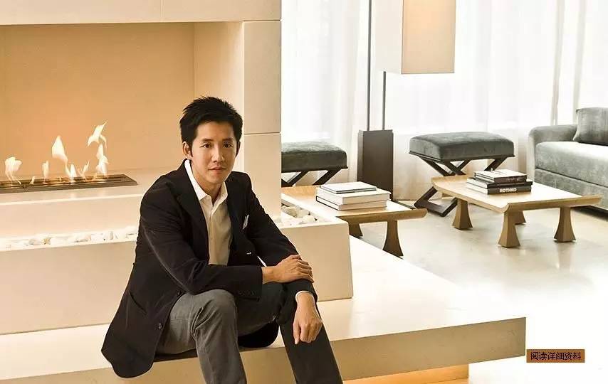 他放弃家族产业投身艺术，成为当今华人设计界的“钻石王老五”