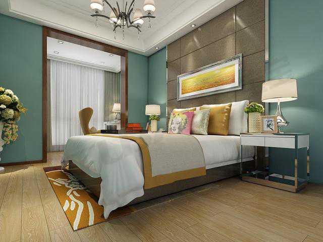 在你心中，什么颜色的地板最适合春天？