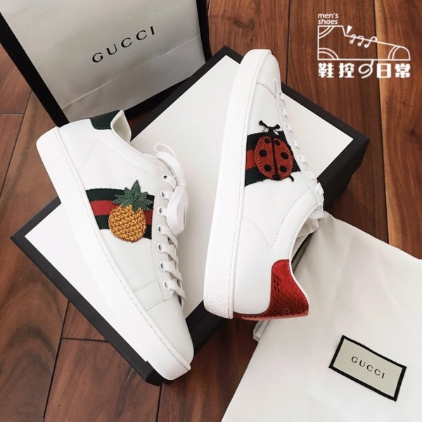 gucci经典小白鞋,gucci小白鞋经典