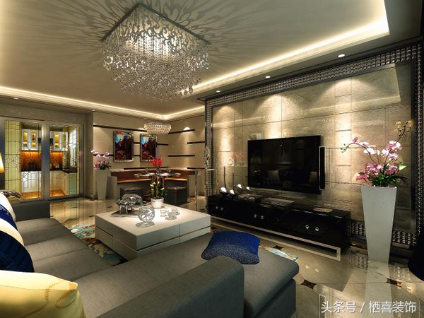 山水装饰香樟雅苑装修案例,杨舍镇现代风格别墅装修案例