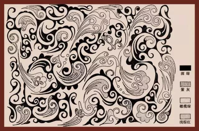 中国服装史｜马王堆一号汉墓出土汉服面料集锦