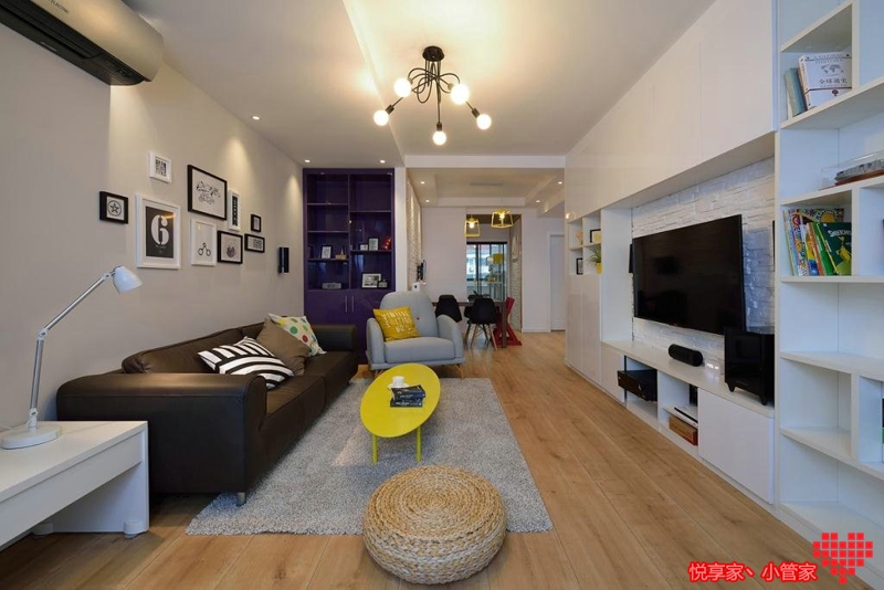 装修风格地中海风格70平米,星河湾意式极简风格装修