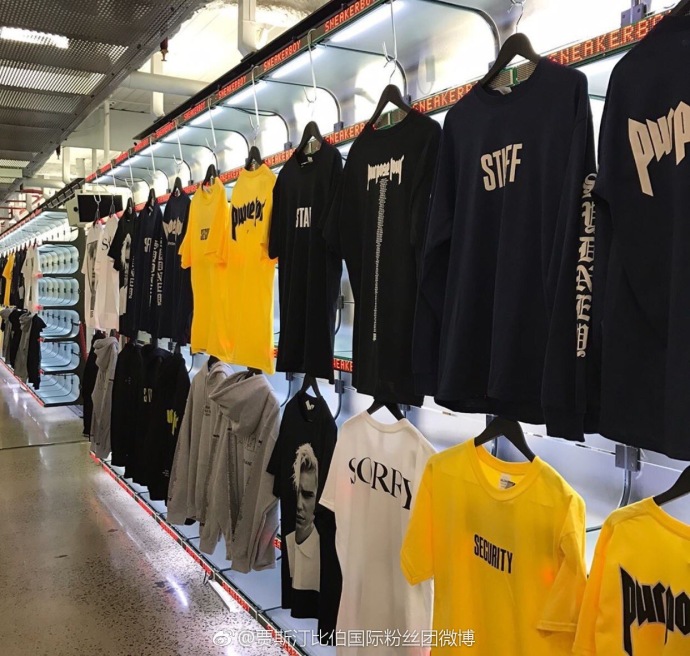 贾斯汀比伯官方同款巡演服装全线上架！B宝粉丝的天堂！