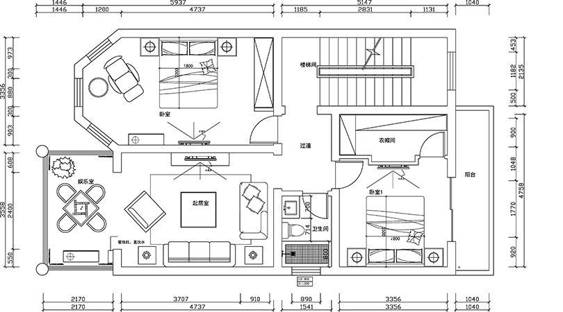 别墅背景墙手绘图,别墅手绘背景墙