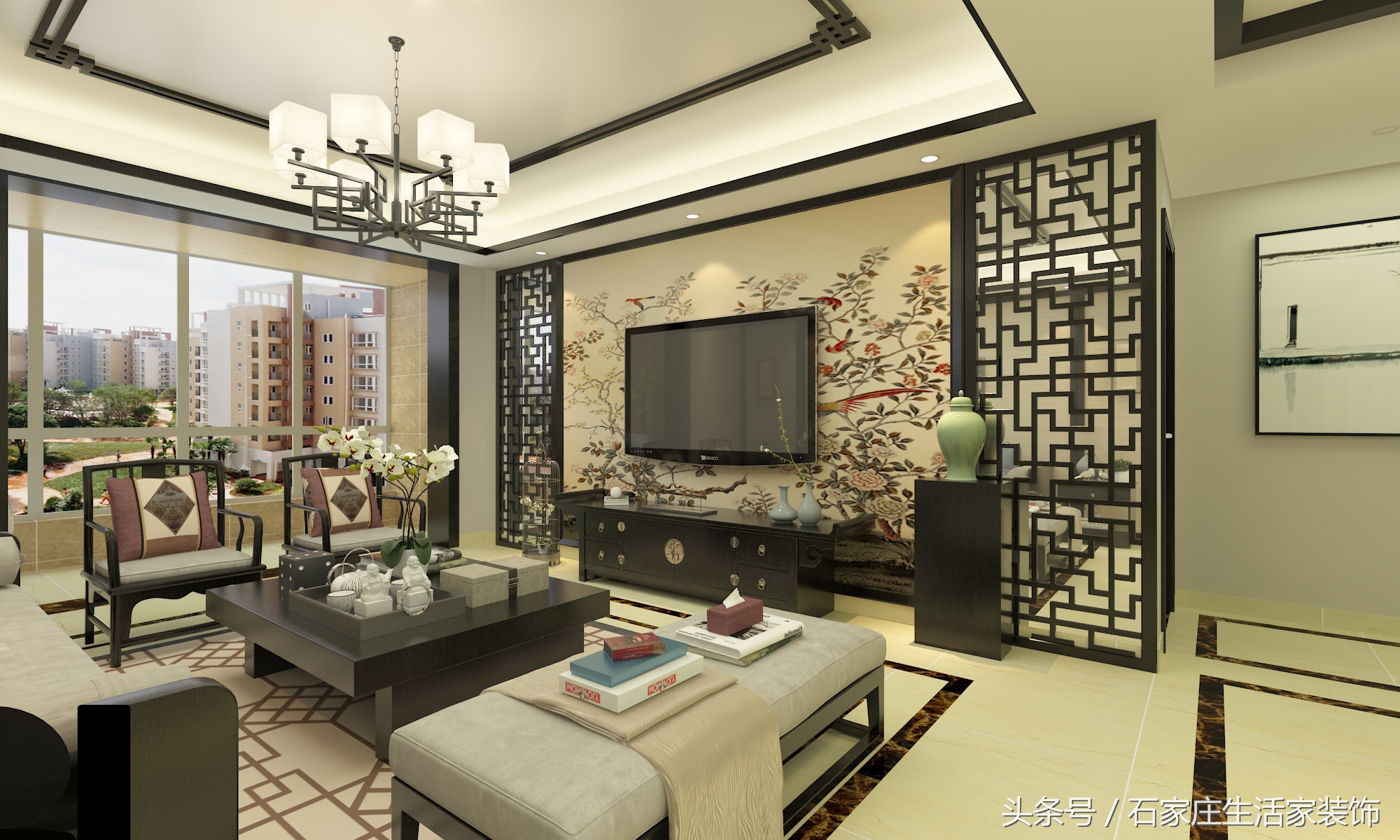 中式装修风格石家庄,中式风格感受中式浪漫