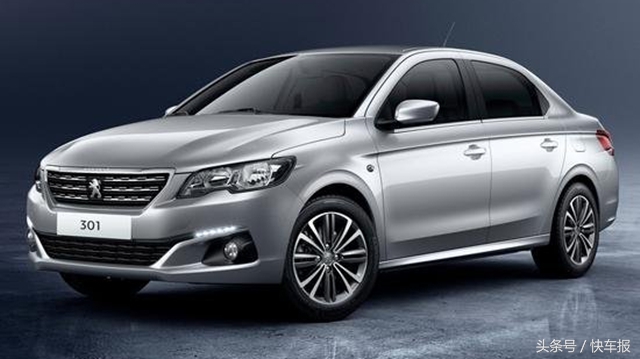 东风标致301和308307207有什么区别,标志新301公布售价