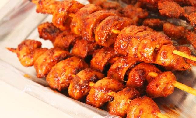 老两口烤面筋,郑州老两口烤面筋