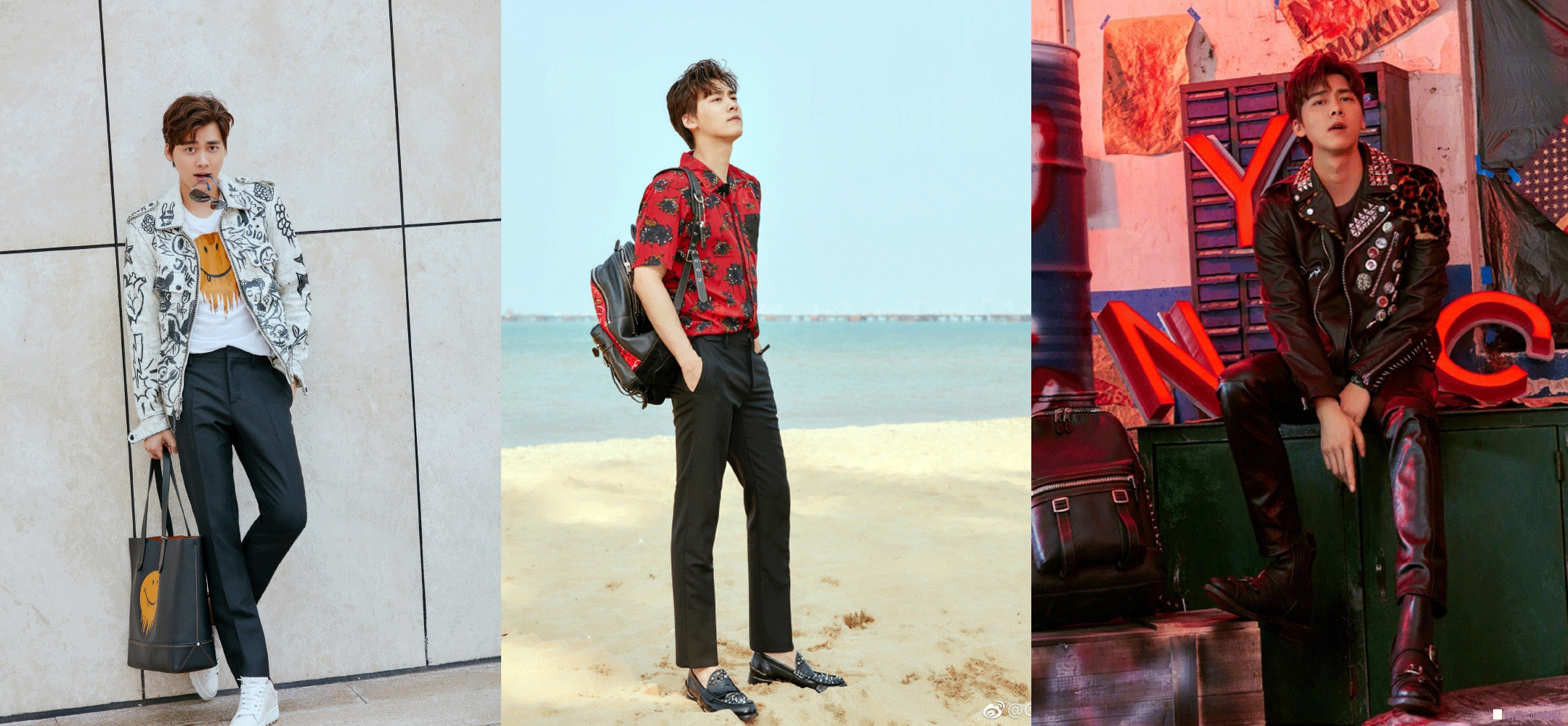 李易峰皮衣视频,李易峰皮衣穿搭男